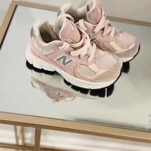 New Balance Kids Pink Sneakers